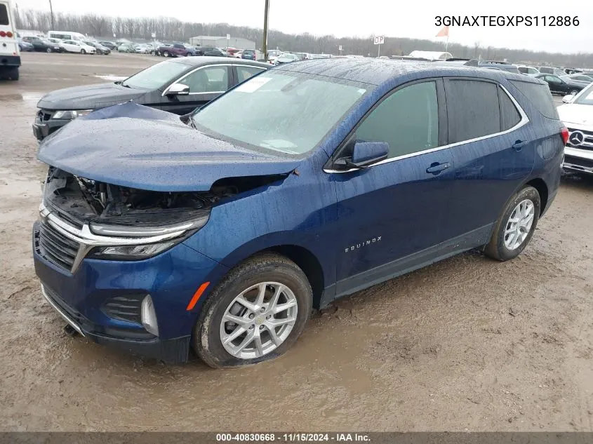 2023 Chevrolet Equinox Awd 2Fl VIN: 3GNAXTEGXPS112886 Lot: 40830668