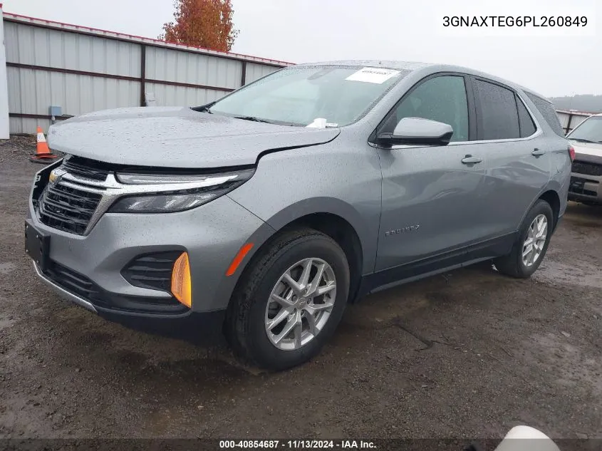 2023 Chevrolet Equinox Awd 2Fl VIN: 3GNAXTEG6PL260849 Lot: 40854687