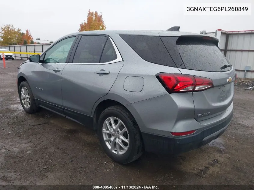 2023 Chevrolet Equinox Awd 2Fl VIN: 3GNAXTEG6PL260849 Lot: 40854687