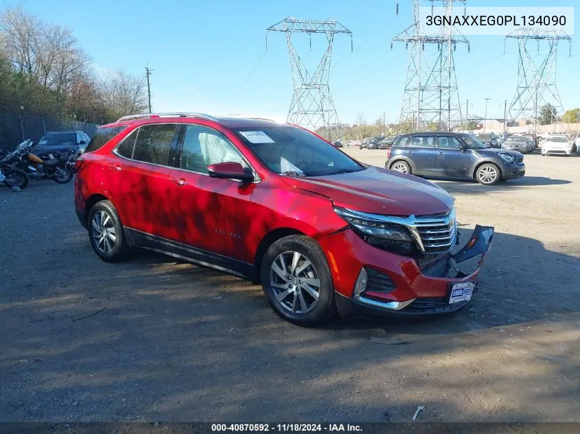 2023 Chevrolet Equinox Premier VIN: 3GNAXXEG0PL134090 Lot: 40870592