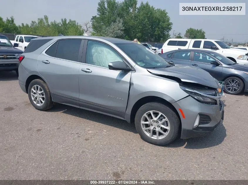 2024 Chevrolet Equinox Awd 2Fl VIN: 3GNAXTEGXRL258217 Lot: 39937222