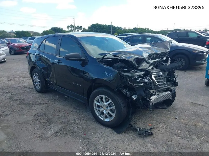 2024 Chevrolet Equinox Fwd Ls VIN: 3GNAXHEG5RL328395 Lot: 40094094