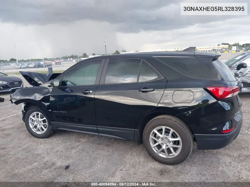 2024 Chevrolet Equinox Fwd Ls VIN: 3GNAXHEG5RL328395 Lot: 40094094