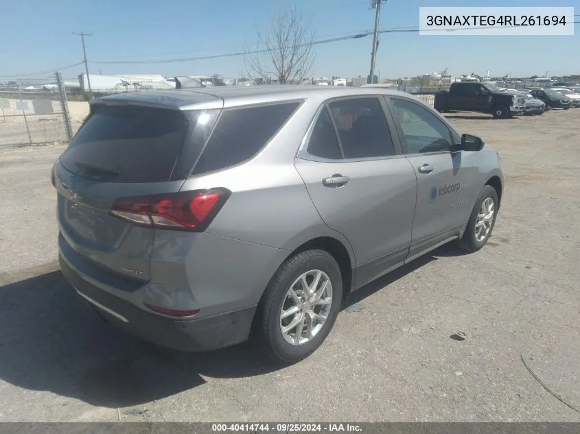 3GNAXTEG4RL261694 2024 Chevrolet Equinox Awd 2Fl