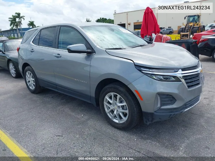 2024 Chevrolet Equinox Awd 2Fl VIN: 3GNAXTEG1RL243234 Lot: 40456021