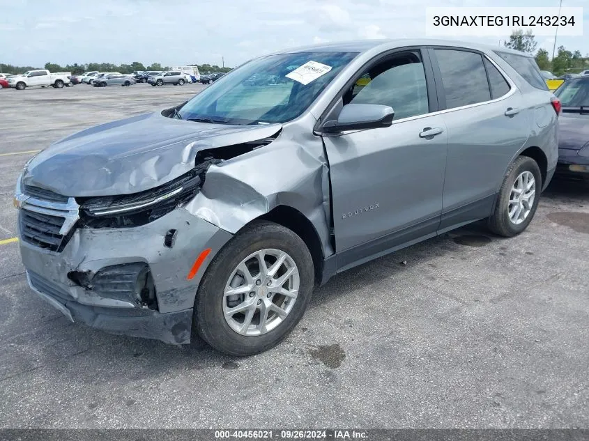 2024 Chevrolet Equinox Awd 2Fl VIN: 3GNAXTEG1RL243234 Lot: 40456021