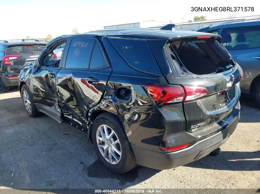 3GNAXHEG8RL371578 2024 Chevrolet Equinox Fwd Ls