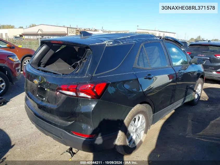 3GNAXHEG8RL371578 2024 Chevrolet Equinox Fwd Ls