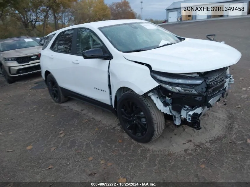 2024 Chevrolet Equinox Ls VIN: 3GNAXHEG9RL349458 Lot: 40692272