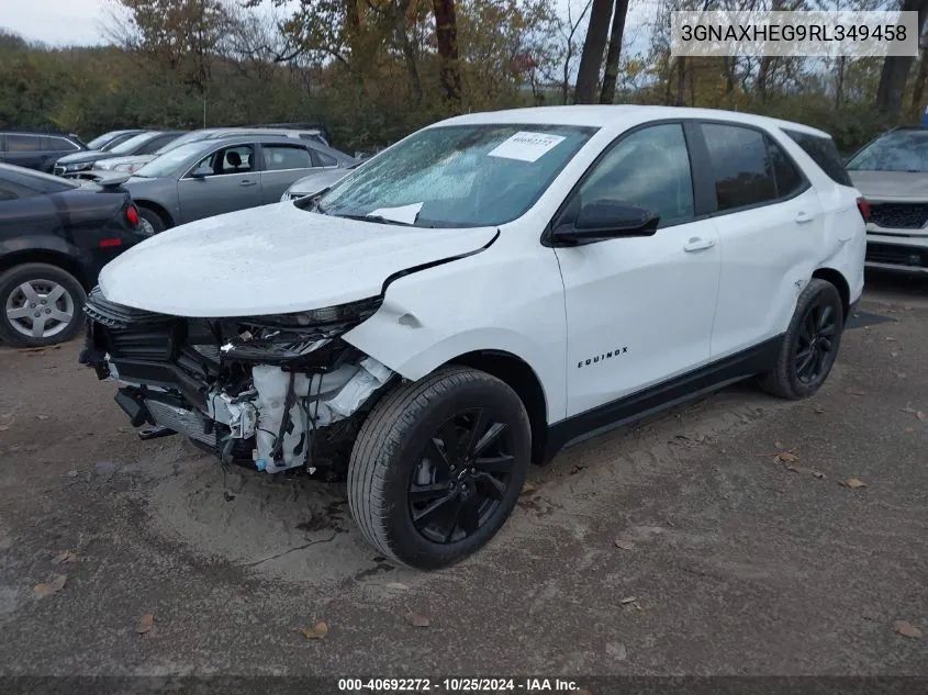 2024 Chevrolet Equinox Ls VIN: 3GNAXHEG9RL349458 Lot: 40692272