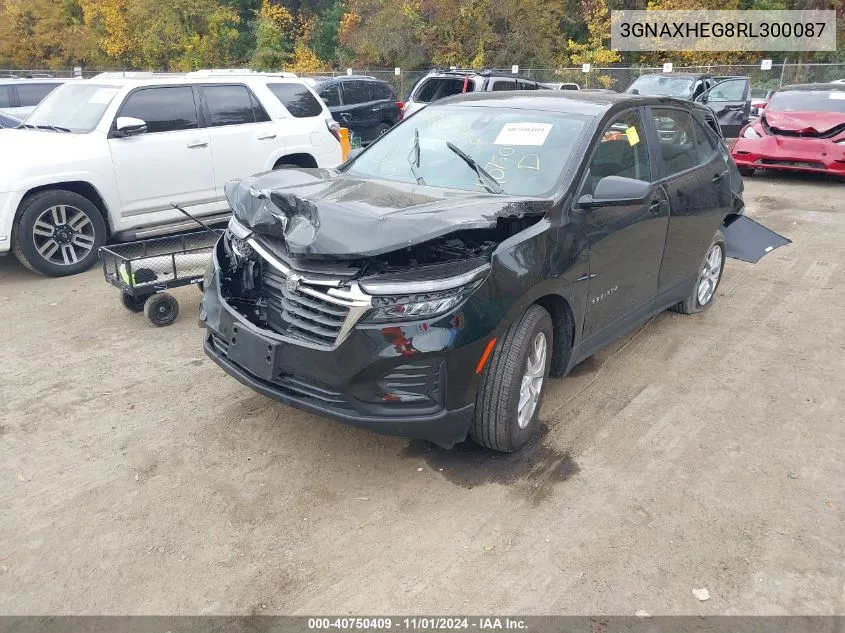 2024 Chevrolet Equinox Fwd Ls VIN: 3GNAXHEG8RL300087 Lot: 40750409