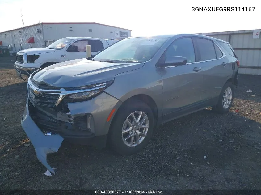 3GNAXUEG9RS114167 2024 Chevrolet Equinox Awd Lt