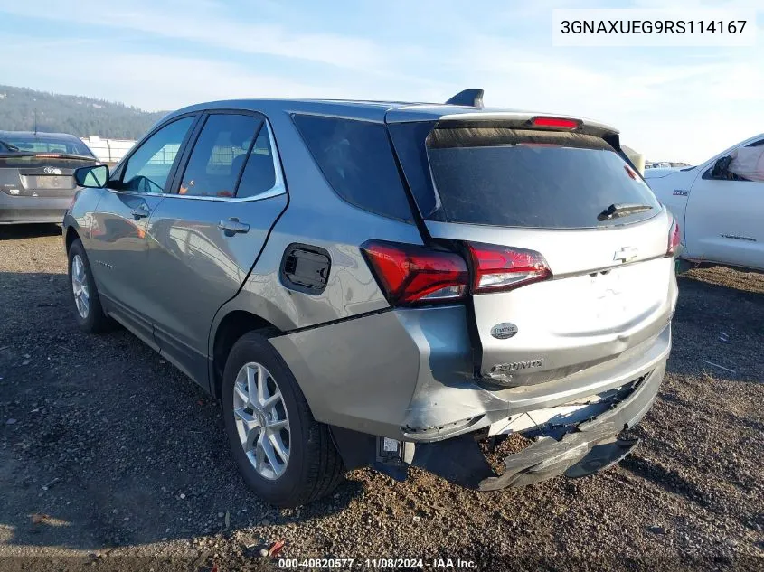 3GNAXUEG9RS114167 2024 Chevrolet Equinox Awd Lt