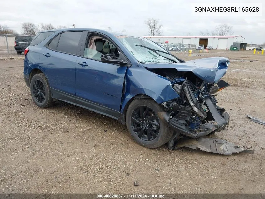 2024 Chevrolet Equinox Fwd Ls VIN: 3GNAXHEG8RL165628 Lot: 40828837