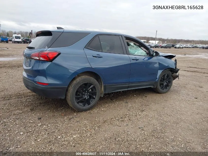 2024 Chevrolet Equinox Fwd Ls VIN: 3GNAXHEG8RL165628 Lot: 40828837