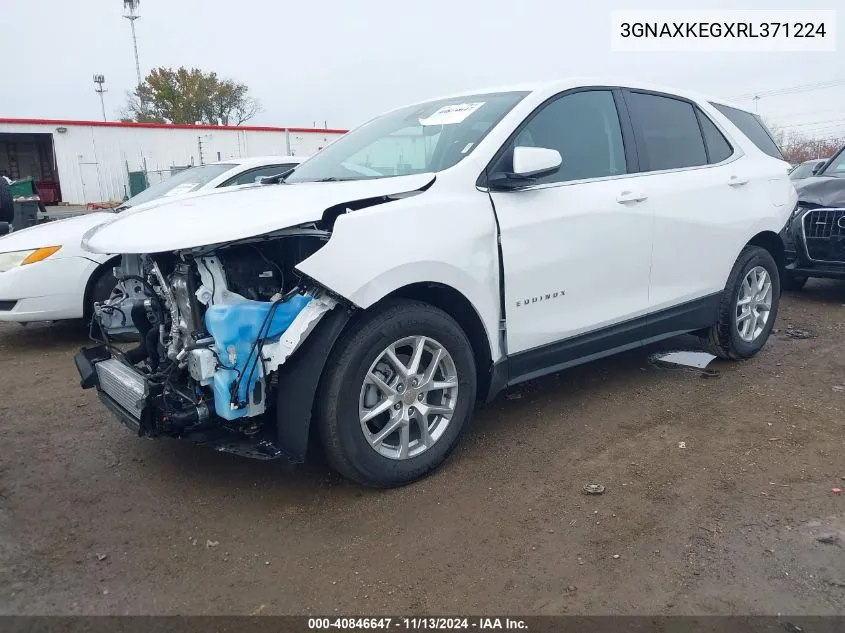 2024 Chevrolet Equinox Fwd Lt VIN: 3GNAXKEGXRL371224 Lot: 40846647