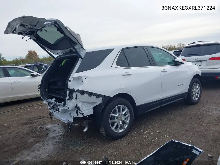 2024 Chevrolet Equinox Fwd Lt VIN: 3GNAXKEGXRL371224 Lot: 40846647