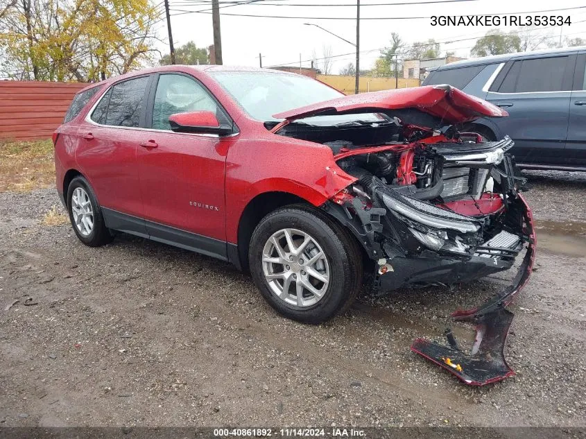 2024 Chevrolet Equinox Fwd Lt VIN: 3GNAXKEG1RL353534 Lot: 40861892