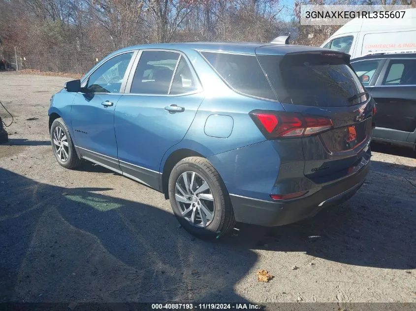 2024 Chevrolet Equinox Fwd Lt VIN: 3GNAXKEG1RL355607 Lot: 40887193