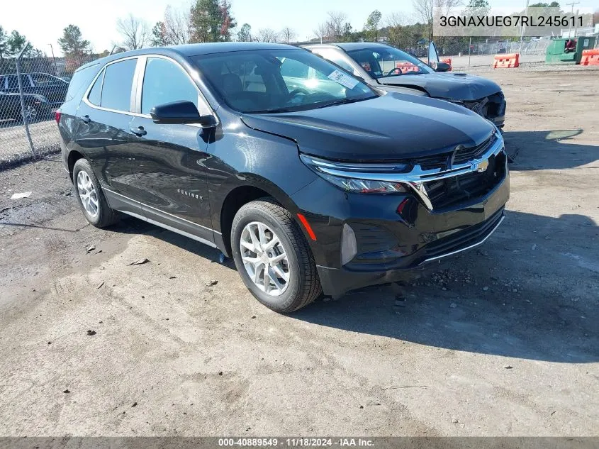 2024 Chevrolet Equinox Awd Lt VIN: 3GNAXUEG7RL245611 Lot: 40889549