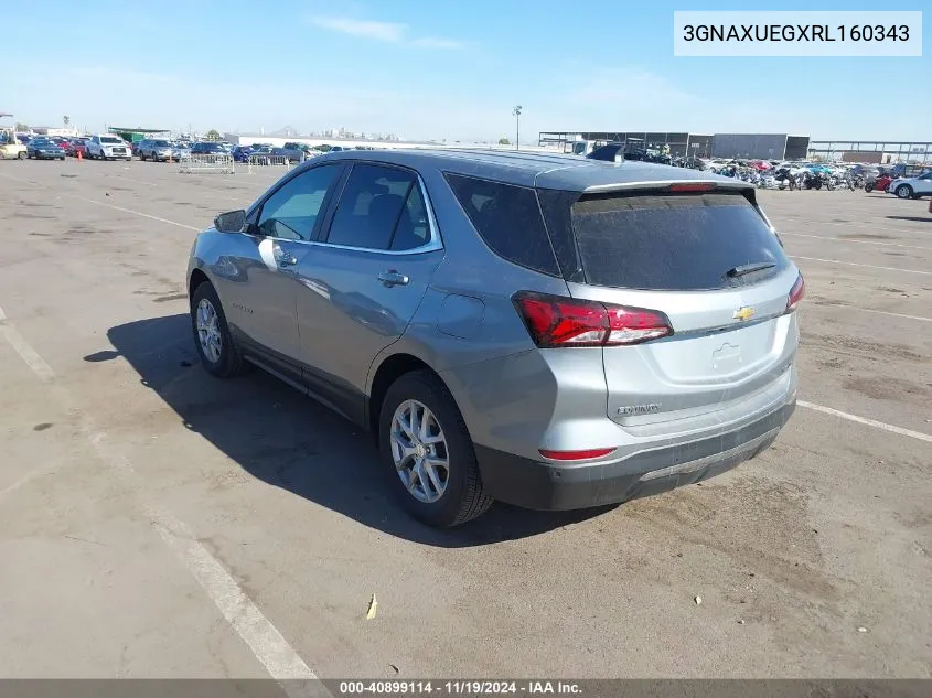 2024 Chevrolet Equinox Awd Lt VIN: 3GNAXUEGXRL160343 Lot: 40899114