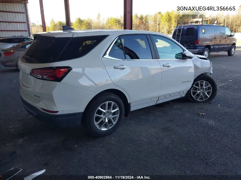 2024 Chevrolet Equinox Awd Lt VIN: 3GNAXUEG4RL356665 Lot: 40902984