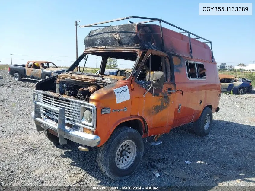 1975 Chevrolet Express Cargo Van VIN: CGY355U133389 Lot: 39533893