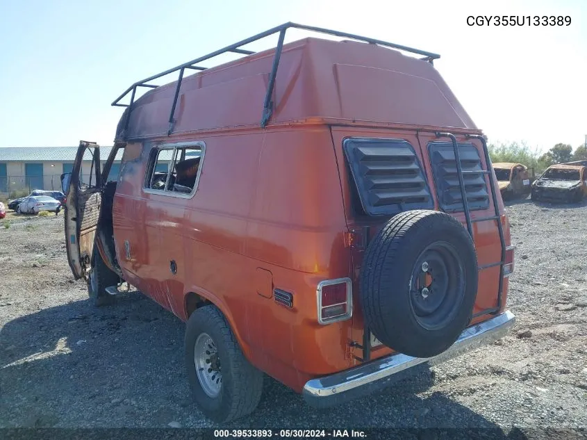 1975 Chevrolet Express Cargo Van VIN: CGY355U133389 Lot: 39533893