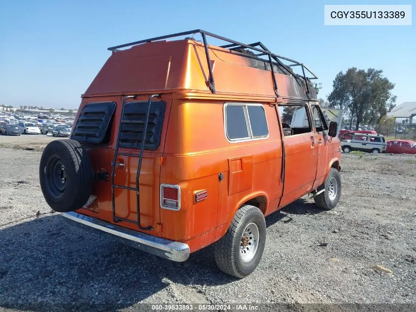 1975 Chevrolet Express Cargo Van VIN: CGY355U133389 Lot: 39533893