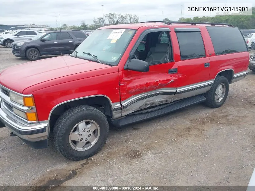 1997 Chevrolet Suburban 1500 VIN: 3GNFK16R1VG145901 Lot: 40359080