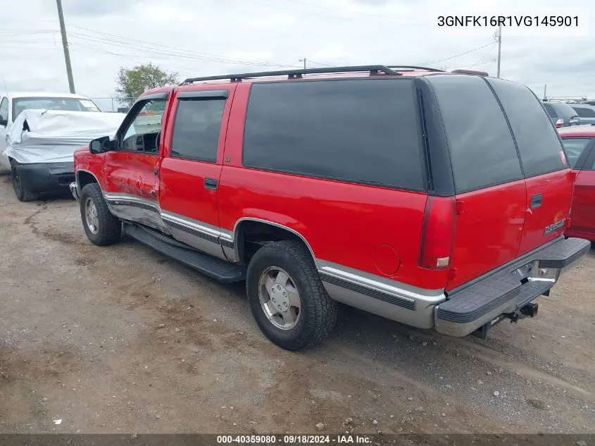 1997 Chevrolet Suburban 1500 VIN: 3GNFK16R1VG145901 Lot: 40359080