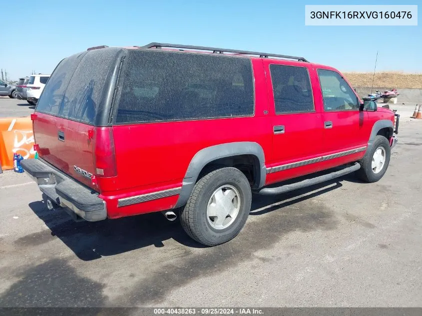 3GNFK16RXVG160476 1997 Chevrolet Suburban 1500