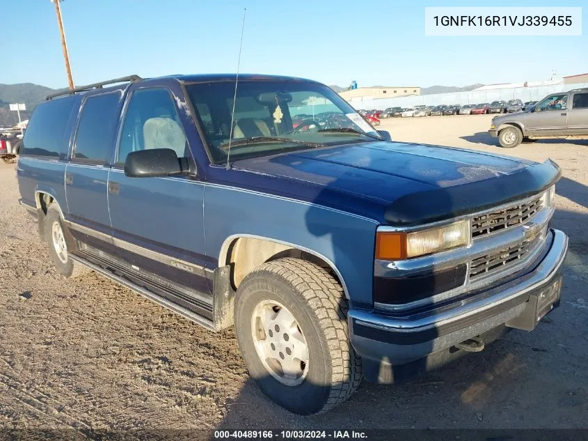 1997 Chevrolet Suburban 1500 VIN: 1GNFK16R1VJ339455 Lot: 40489166