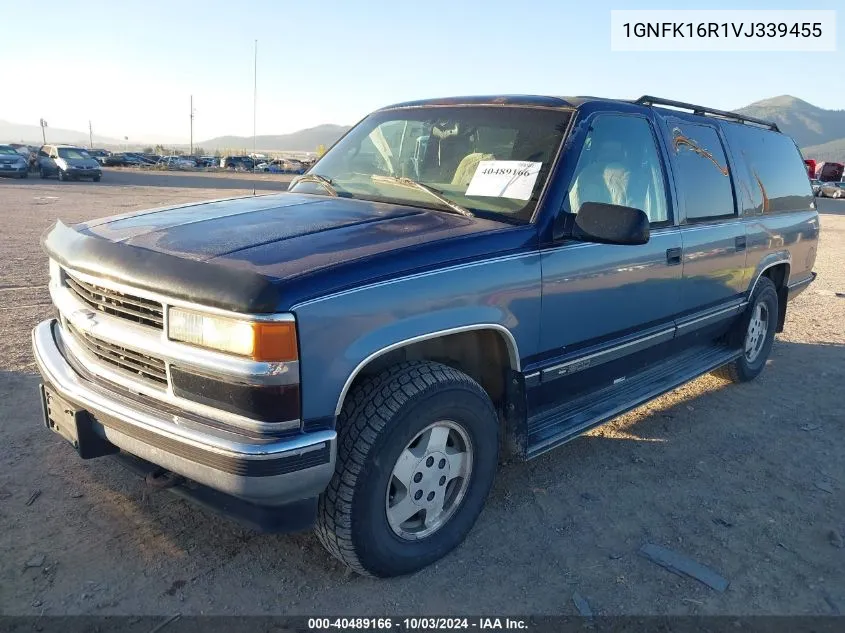 1997 Chevrolet Suburban 1500 VIN: 1GNFK16R1VJ339455 Lot: 40489166