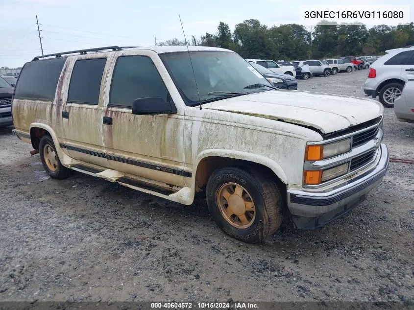 1997 Chevrolet Suburban 1500 VIN: 3GNEC16R6VG116080 Lot: 40604572