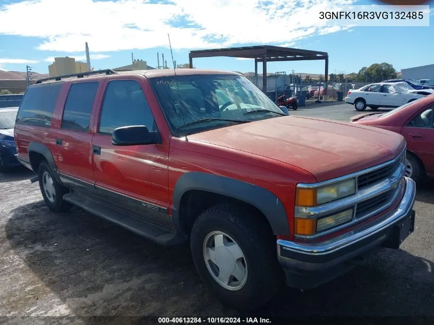 1997 Chevrolet Suburban 1500 VIN: 3GNFK16R3VG132485 Lot: 40613284