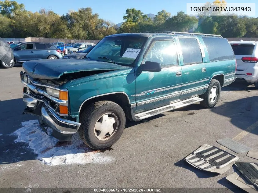 1997 Chevrolet Suburban 1500 VIN: 1GNFK16R1VJ343943 Lot: 40696672