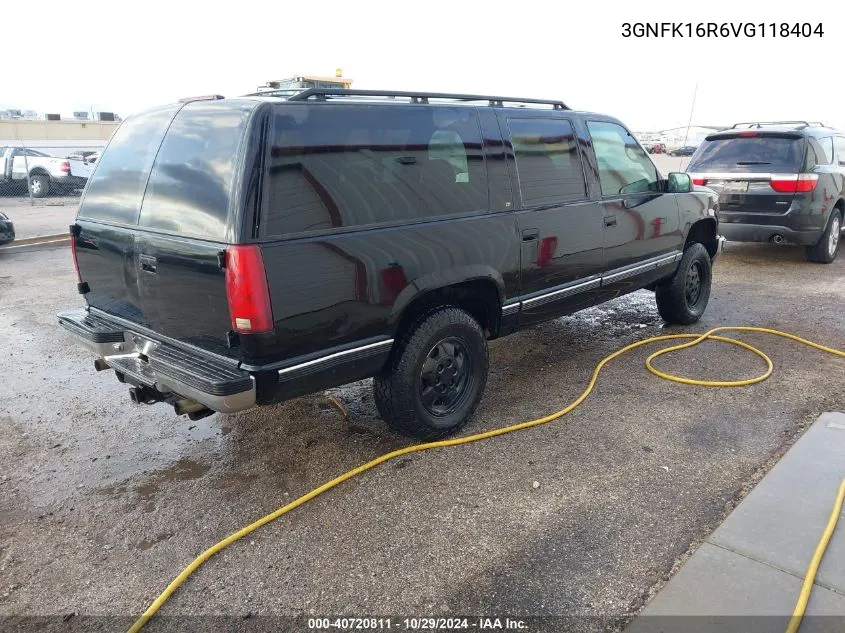 1997 Chevrolet Suburban 1500 VIN: 3GNFK16R6VG118404 Lot: 40720811