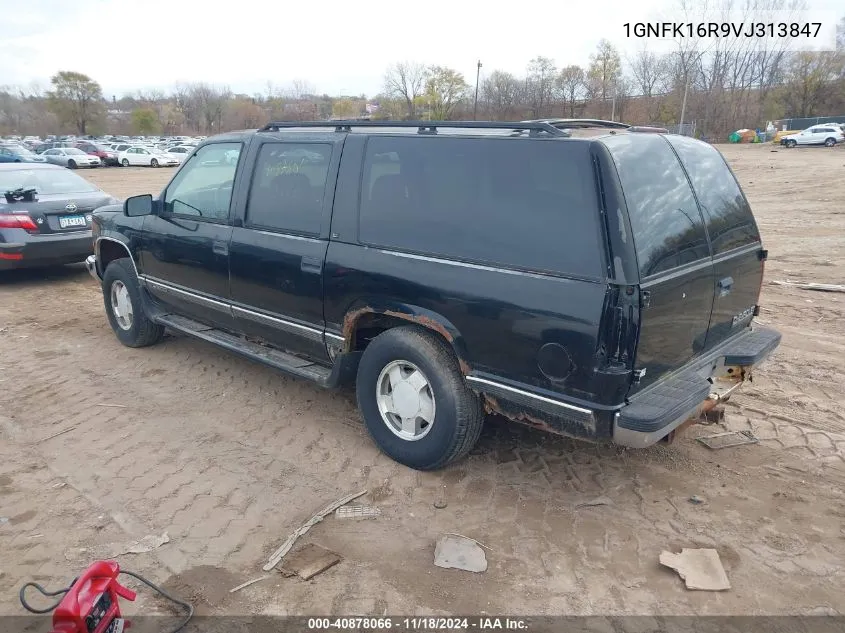 1997 Chevrolet Suburban 1500 VIN: 1GNFK16R9VJ313847 Lot: 40878066