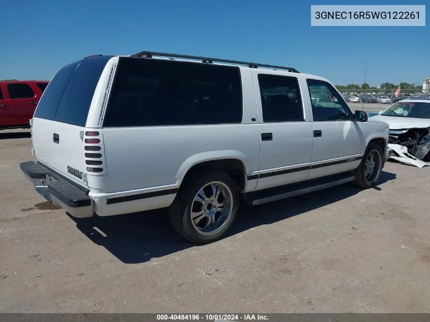 3GNEC16R5WG122261 1998 Chevrolet Suburban 1500