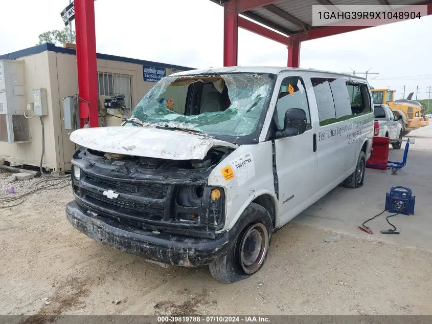 1999 Chevrolet Express VIN: 1GAHG39R9X1048904 Lot: 39819788