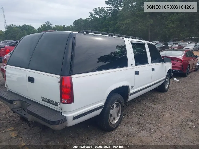 1999 Chevrolet Suburban 1500 Lt VIN: 3GNEC16R3XG164266 Lot: 40250893