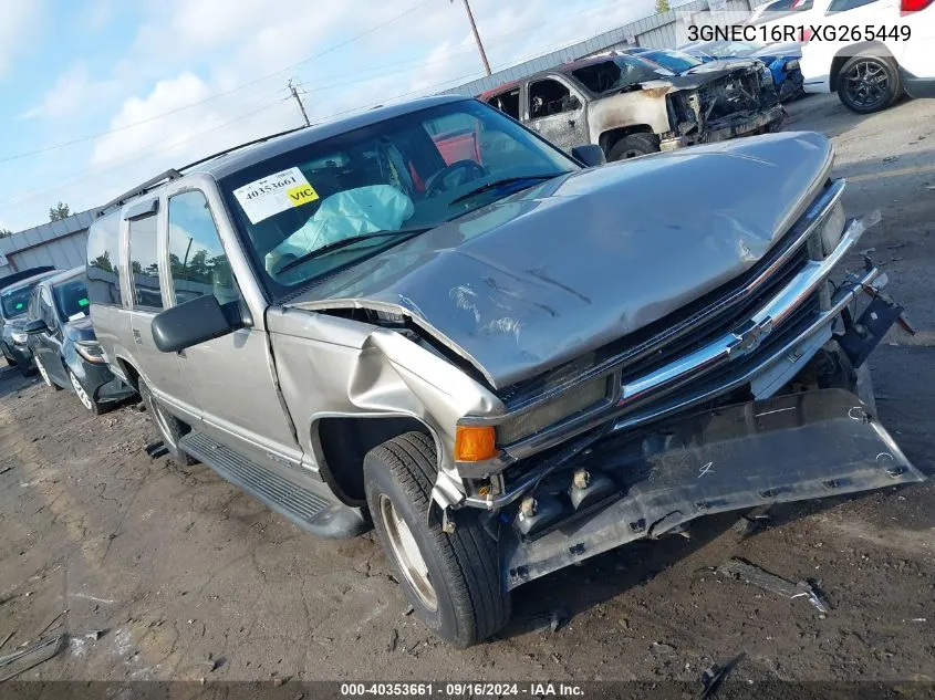 1999 Chevrolet Suburban 1500 Lt VIN: 3GNEC16R1XG265449 Lot: 40353661