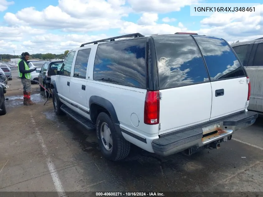 1999 Chevrolet Suburban 1500 Lt VIN: 1GNFK16R4XJ348461 Lot: 40600271