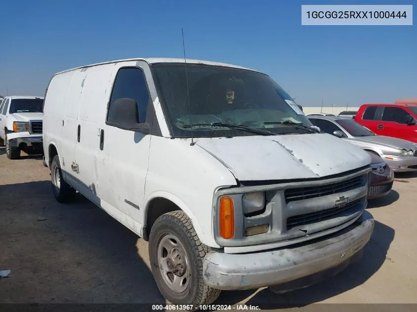 1999 Chevrolet Express VIN: 1GCGG25RXX1000444 Lot: 40613967