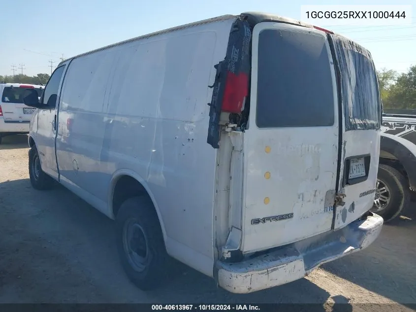 1999 Chevrolet Express VIN: 1GCGG25RXX1000444 Lot: 40613967