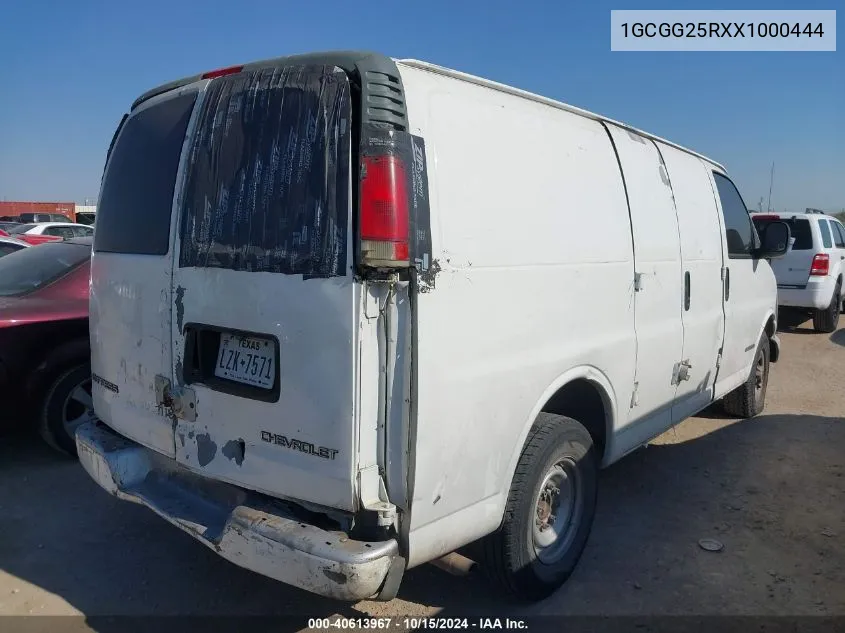 1999 Chevrolet Express VIN: 1GCGG25RXX1000444 Lot: 40613967