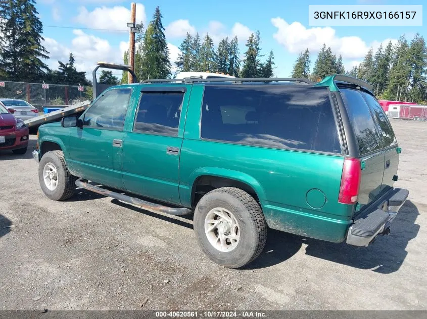 1999 Chevrolet Suburban 1500 Lt VIN: 3GNFK16R9XG166157 Lot: 40620561