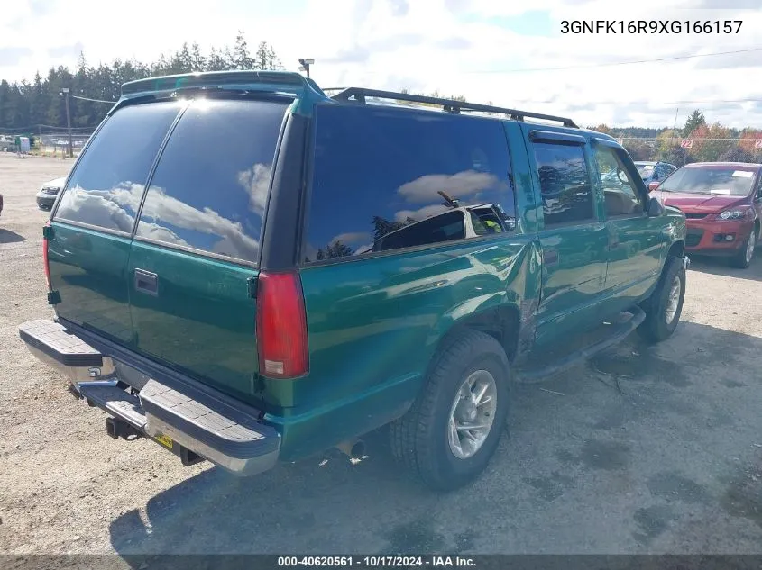 1999 Chevrolet Suburban 1500 Lt VIN: 3GNFK16R9XG166157 Lot: 40620561