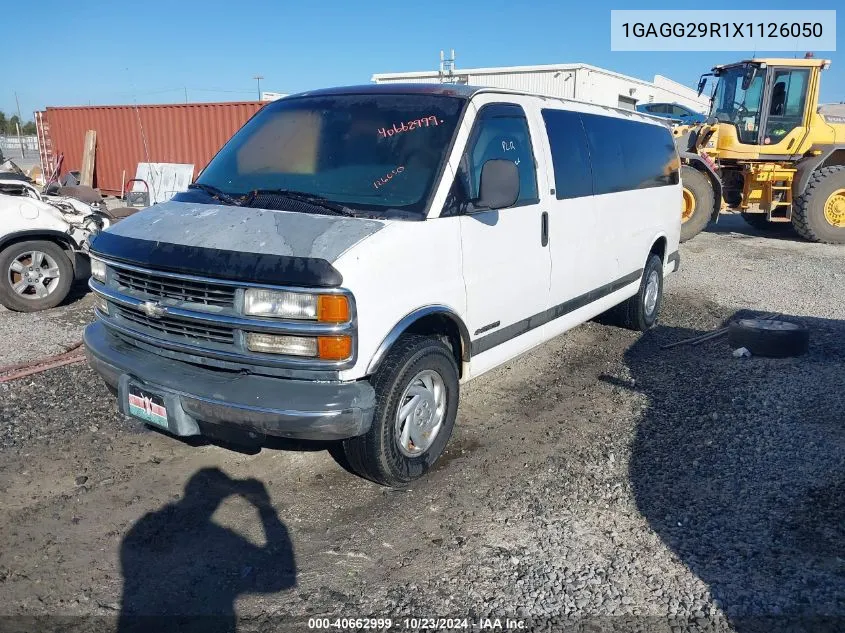 1999 Chevrolet Express VIN: 1GAGG29R1X1126050 Lot: 40662999